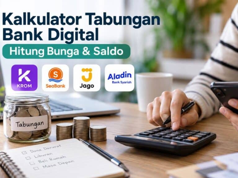 Kalkulator Tabungan Bank Digital Hitung Bunga & Saldo