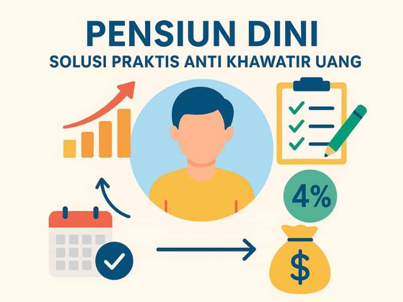 Pensiun Dini Solusi Praktis Anti Khawatir Uang