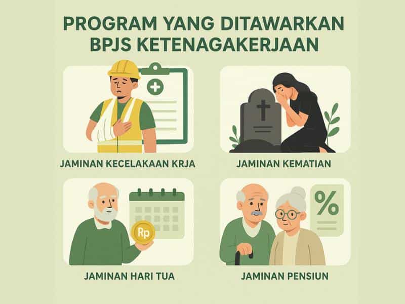 Program yang Ditawarkan BPJS Ketenagakerjaan