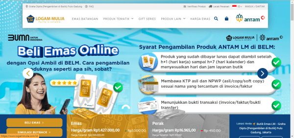 Cara Beli Emas Antam